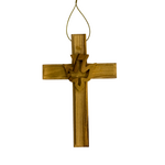 Olive Wood Wall Cross with Dove