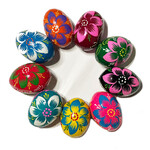 Floral Painted Egg