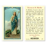 St Martha Prayer Card