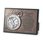Compass Plaque Trust in the Lord