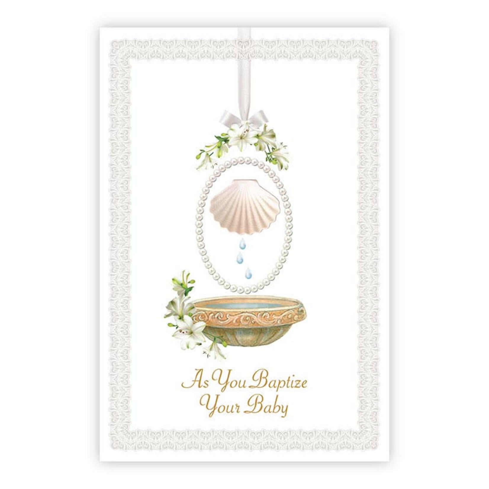 Greeting Card- Baby's Baptism