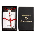 Confirmation Rosary and Bracelet Gift Set