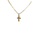 18k Gold Filled Tiny Crucifix
