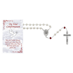 Pearl Confirmation Rosary