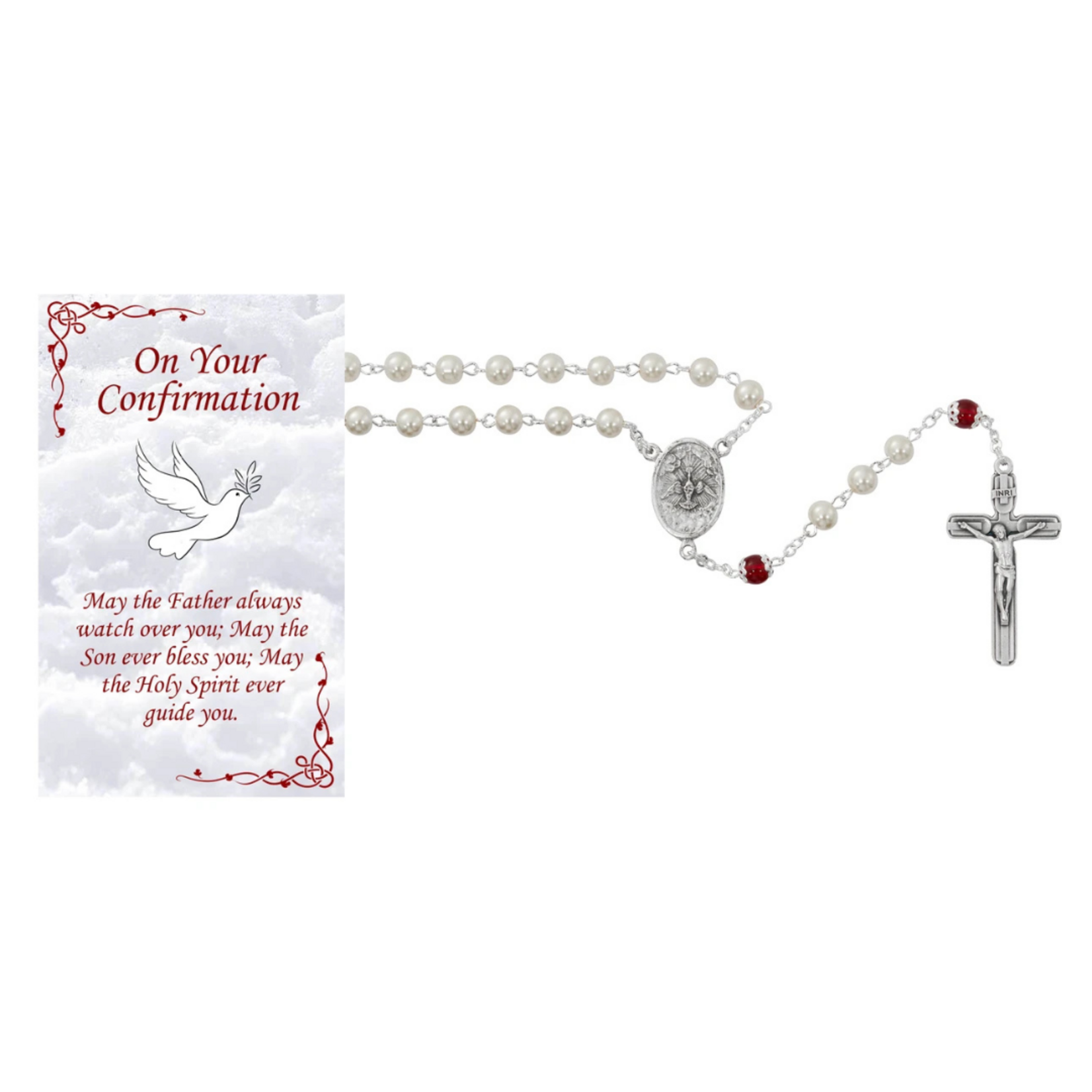 Pearl Confirmation Rosary