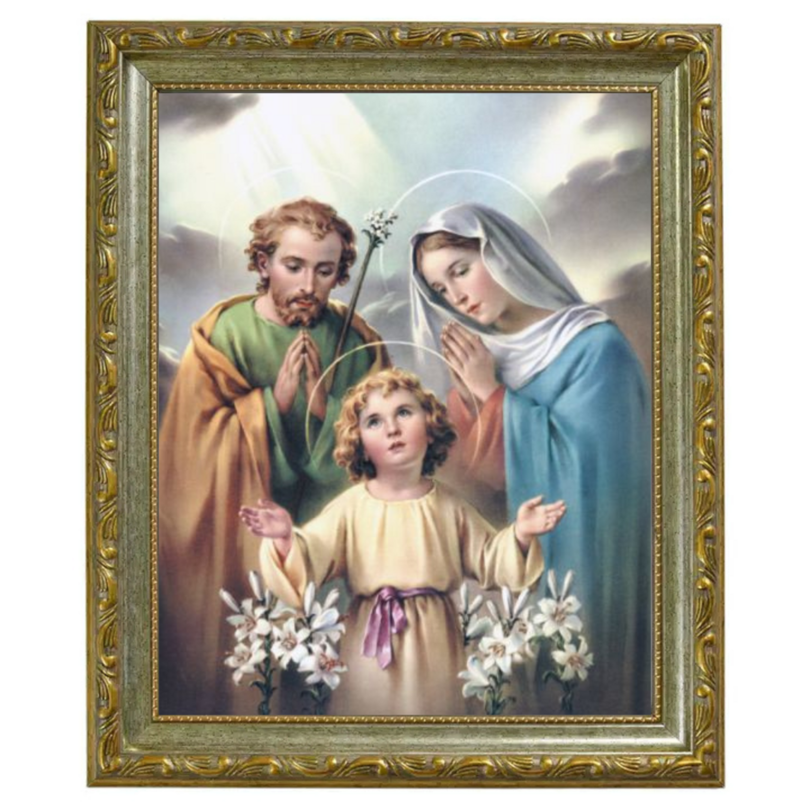 Holy Family Framed Print