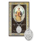 St Stephen Pewter Medal with Booklet