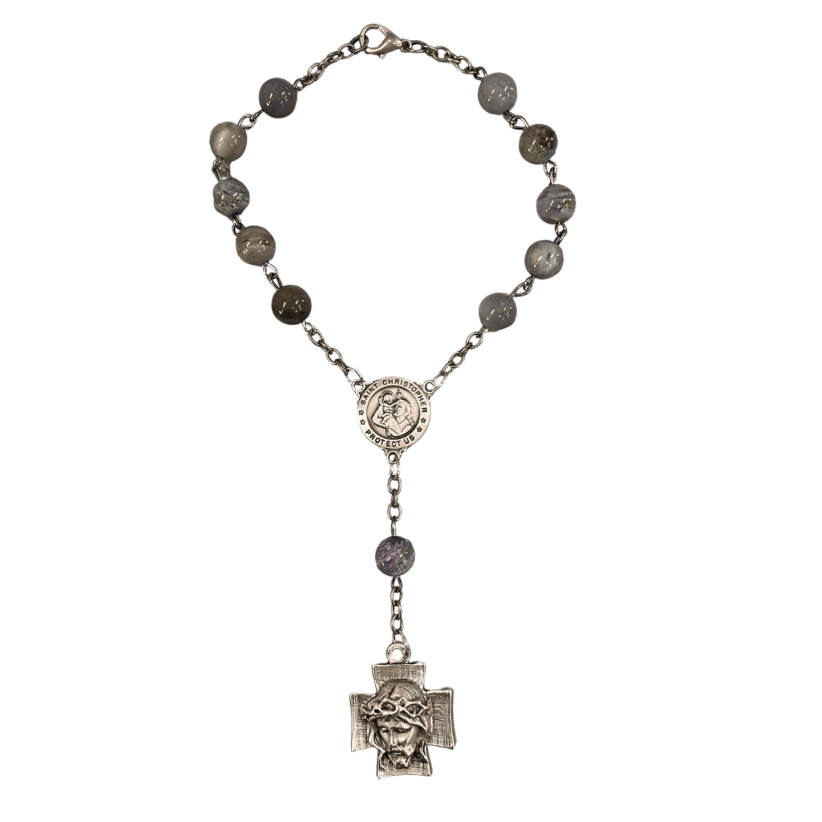 St Chris/Ecce Homo Auto Rosary