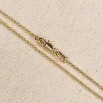 18K Gold Fill Rolo Chain 24"