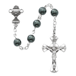 Hematite Pewter Communion Rosary