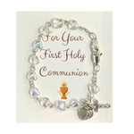 Crystal Heart Bead Bracelet for Girls