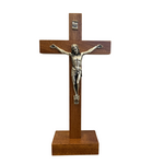 Wood Standing Crucifix