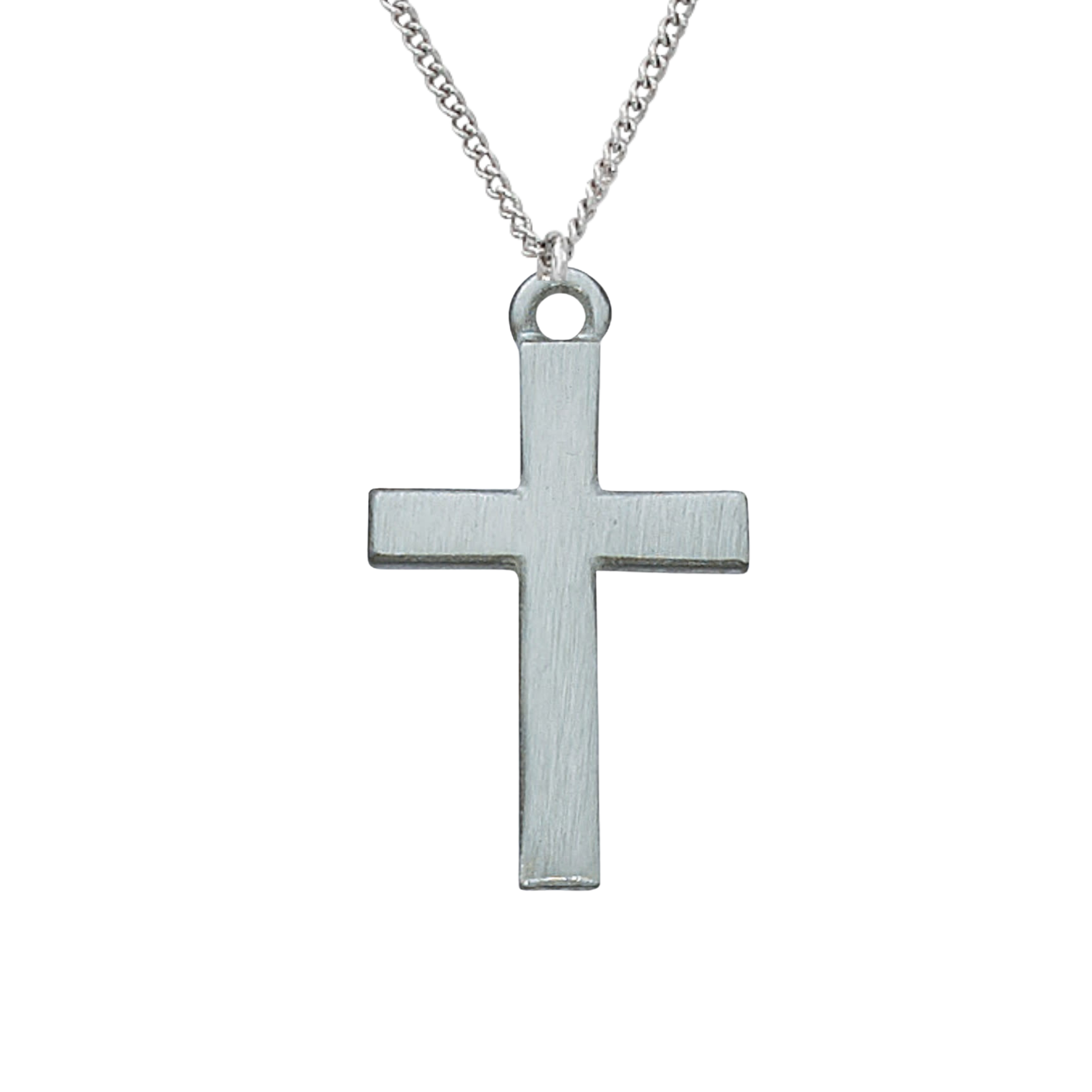 Pewter Cross with Chain