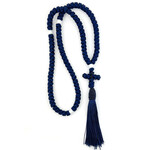 100 Knot Prayer Rope Blue