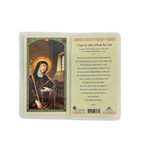 Prayer Card of St Gertrude the Great