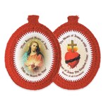 Sacred Heart Badge Wool
