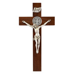 St Benedict Wall Crucifix 12"