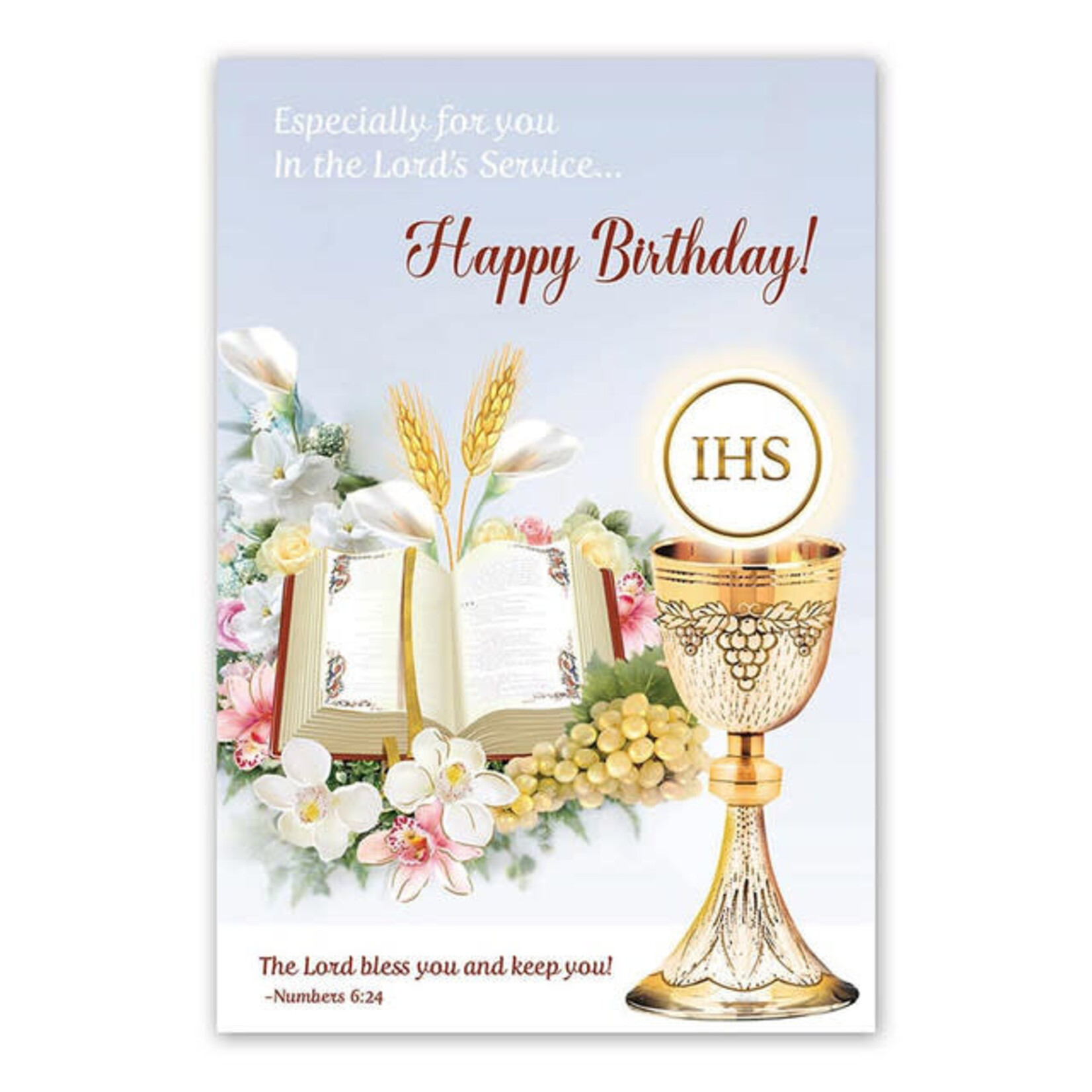 Greeting Card Birthday In Lord's Service
