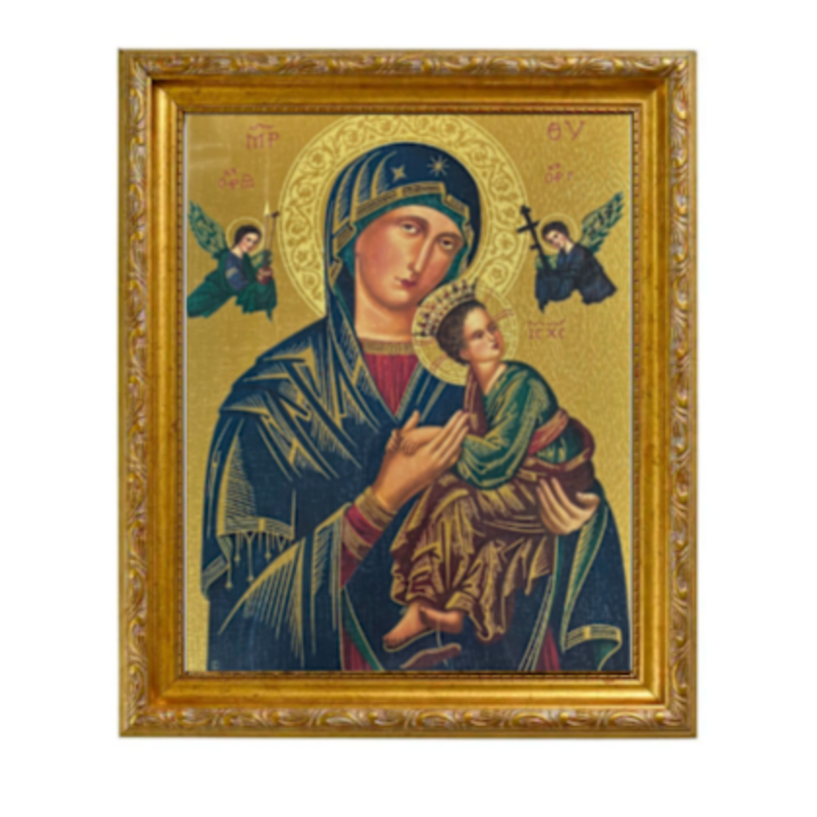 Gold Framed Our Lady of Perpetual Help Color Print