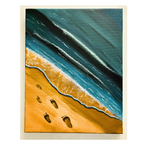Footprints Canvas Painting