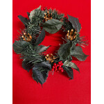 Small Advent Wreath with Greenery