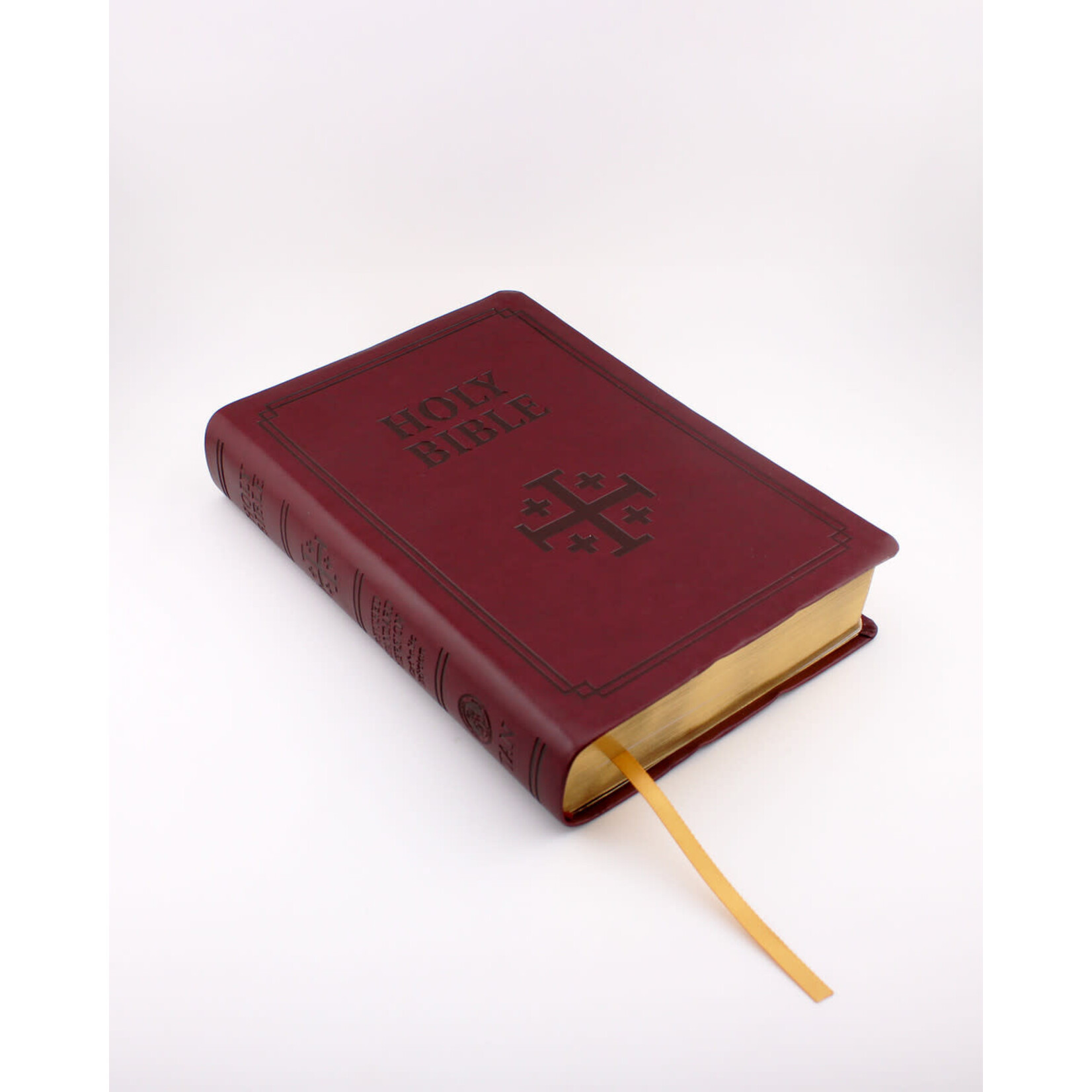 Douay-Rheims Bible Burgundy Leatherette
