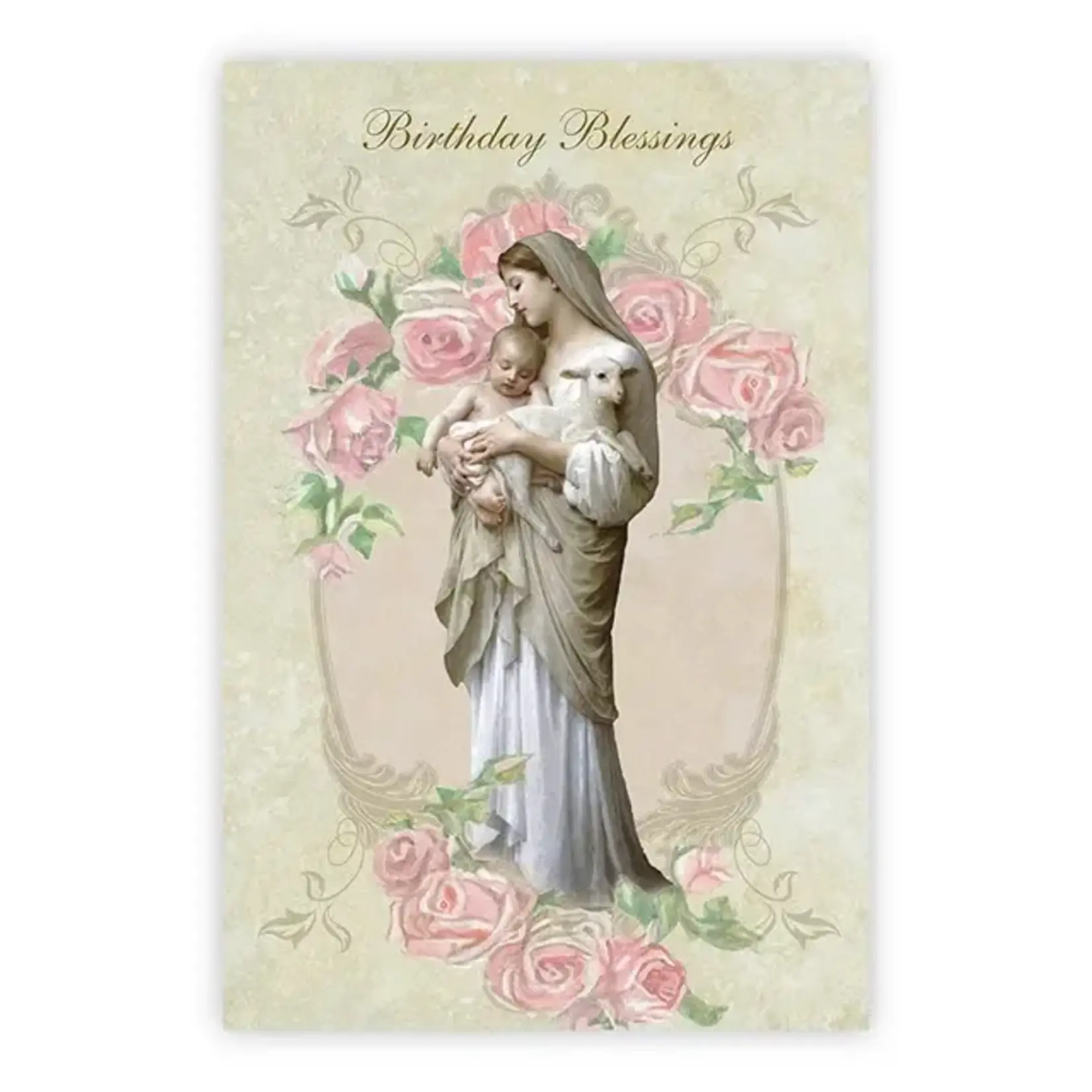 Greeting Card- Birthday Blessings