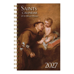 2027 Saints Calendar and Monthly Planner