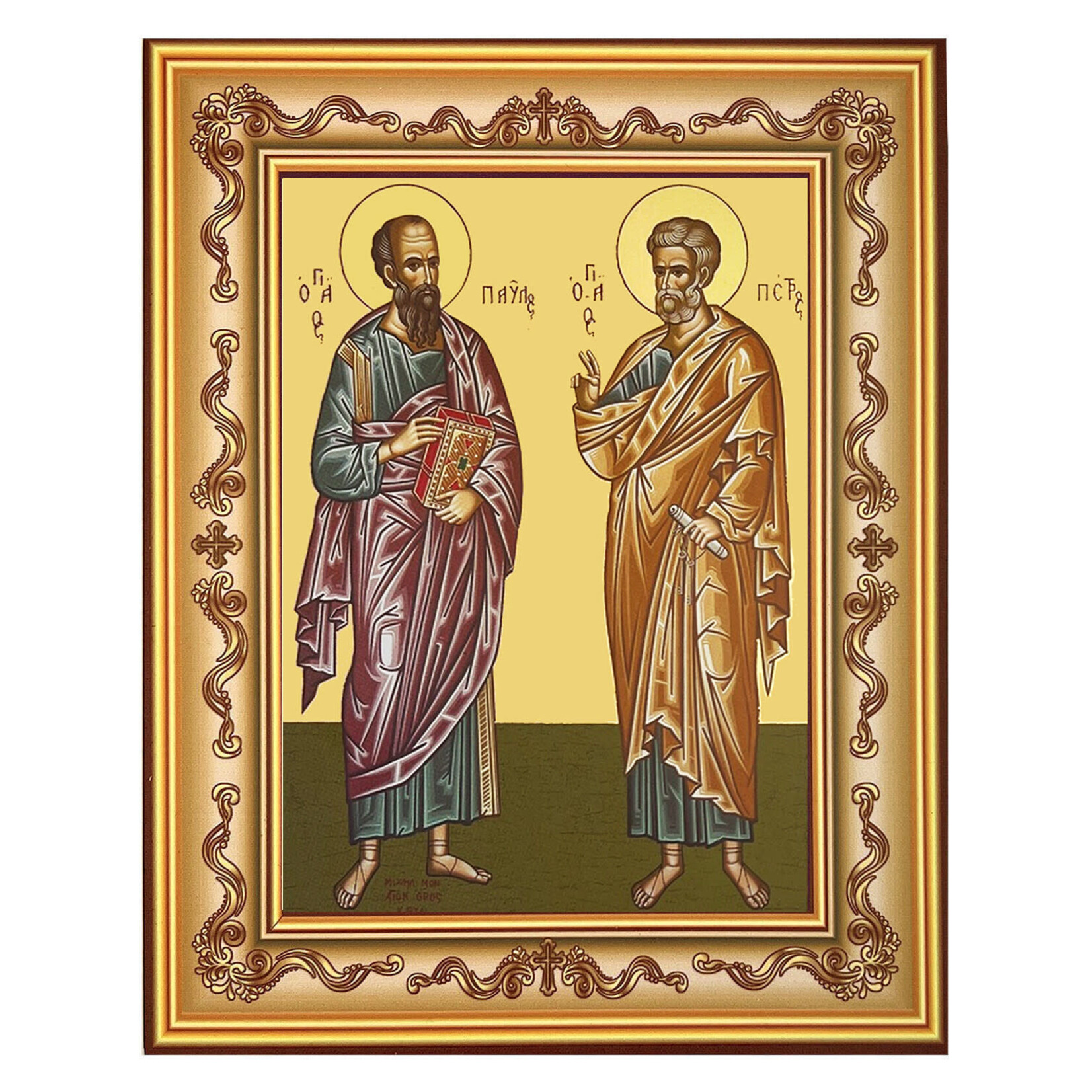 Saint Peter and Paul Framed Icon