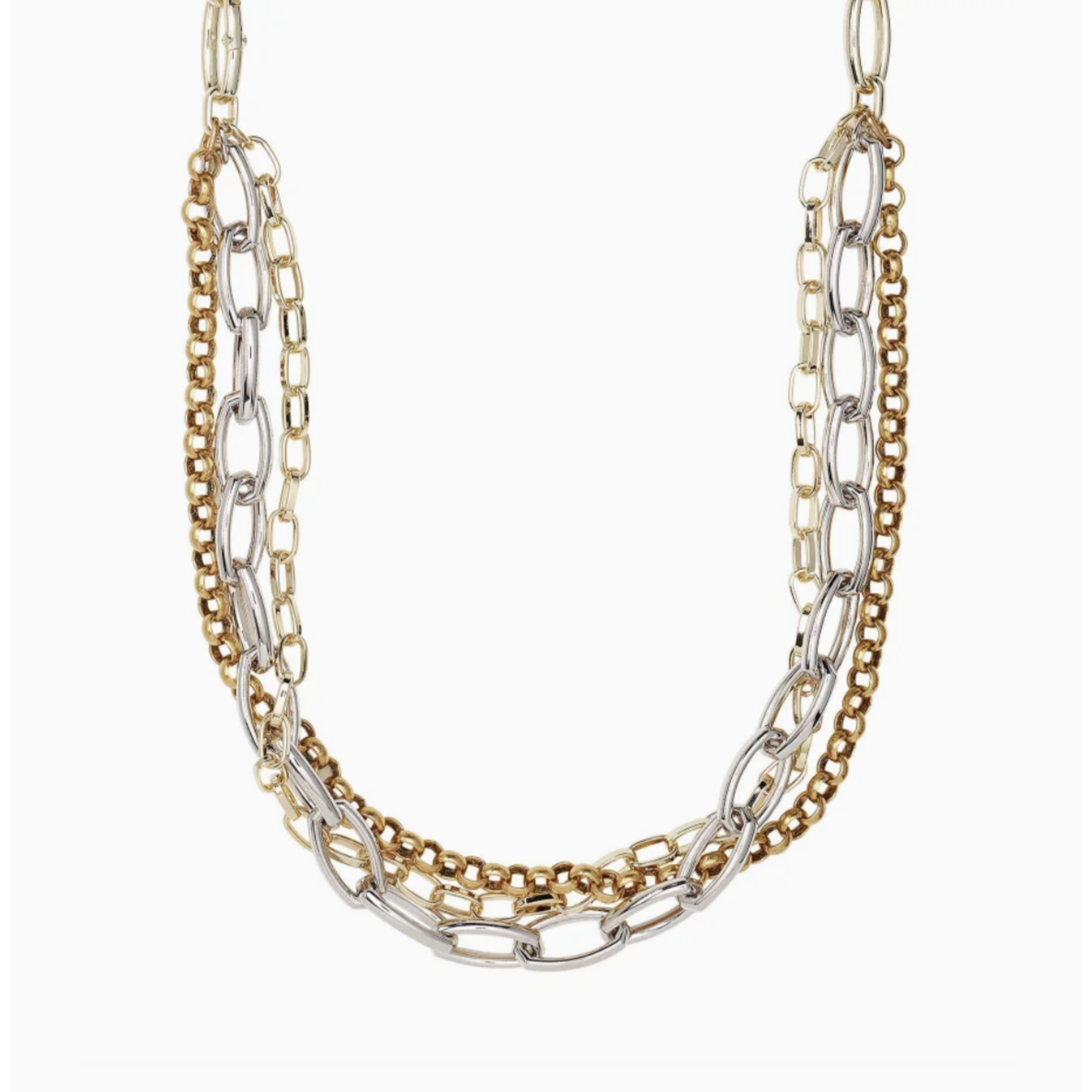 Kendra Scott Ryder Chain Necklace Mixed Metal