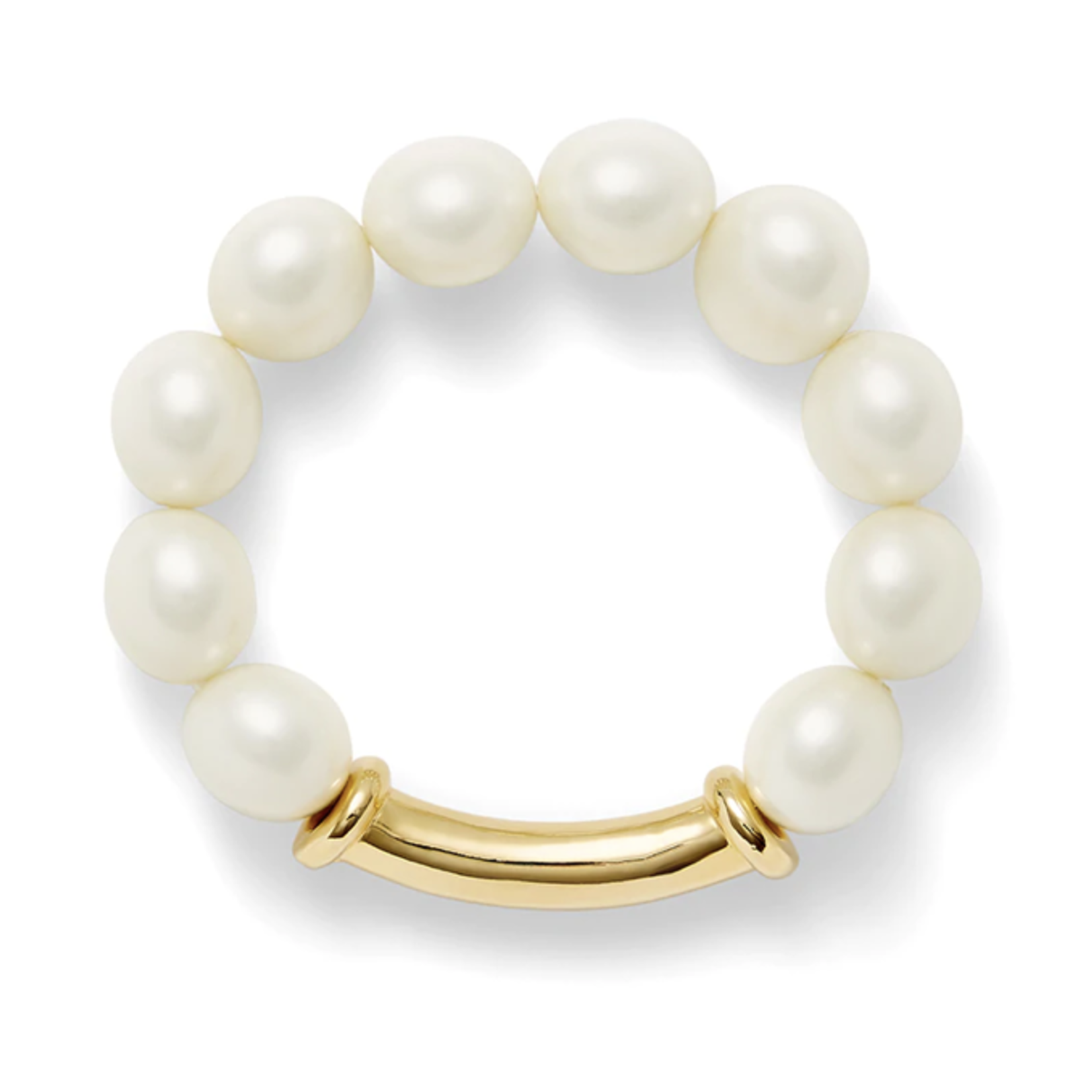 Catherine Canino Jewelry Inc. Classic Large Pebble Pearl Bracelet