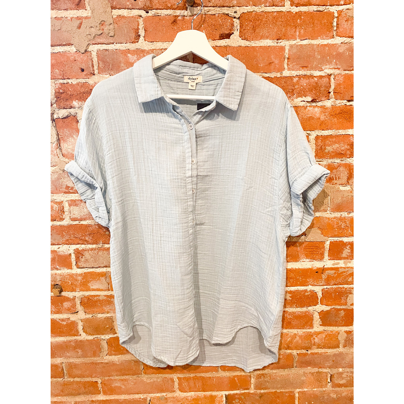 Dylan Gauze S/S Button-Up Shirt