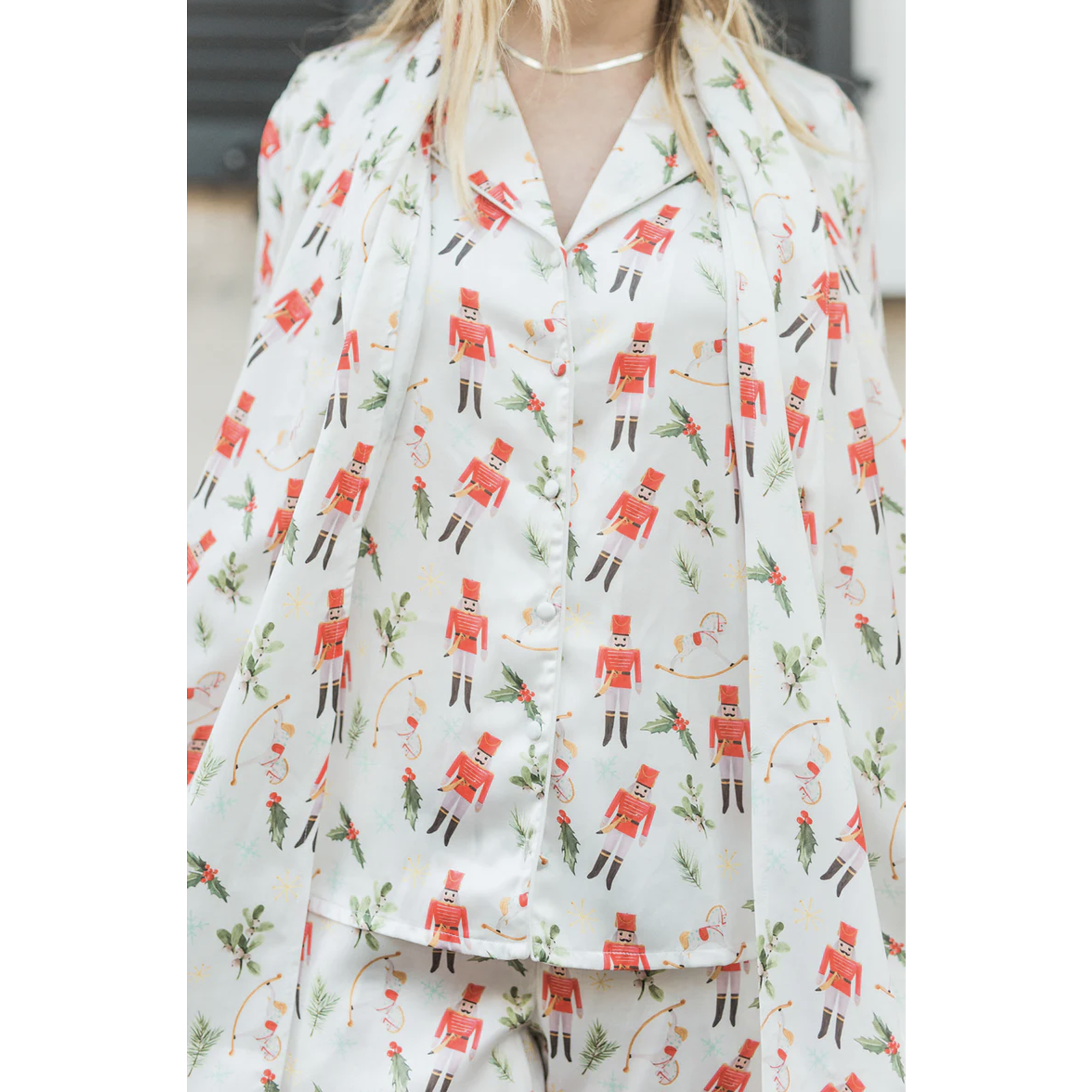 Victoria Dunn Short Sleeve Pajama Set