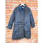 209wst38 Quilted Long Puffer Coat