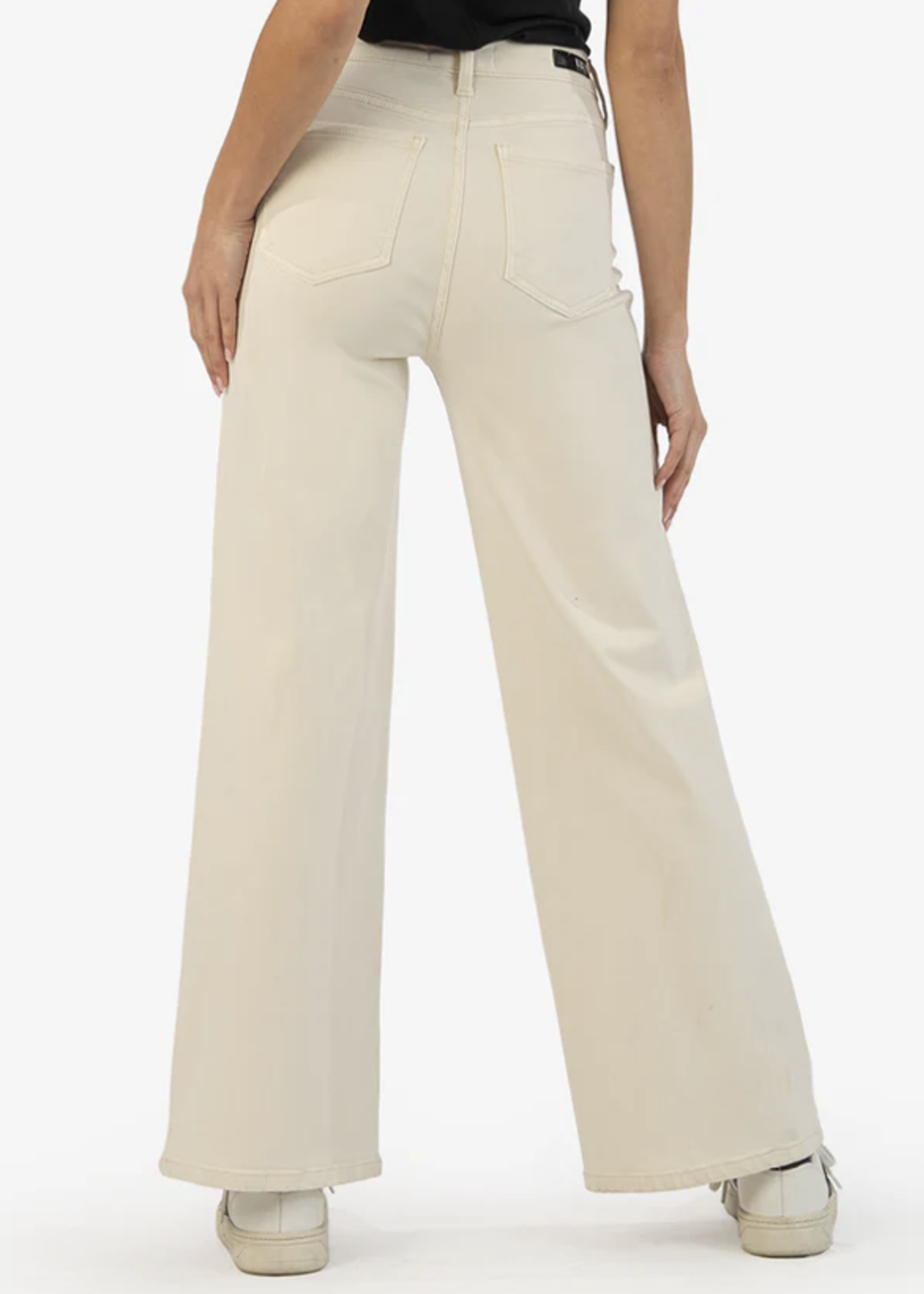KUT Denim Meg High Rise Fab Ab Wide Leg