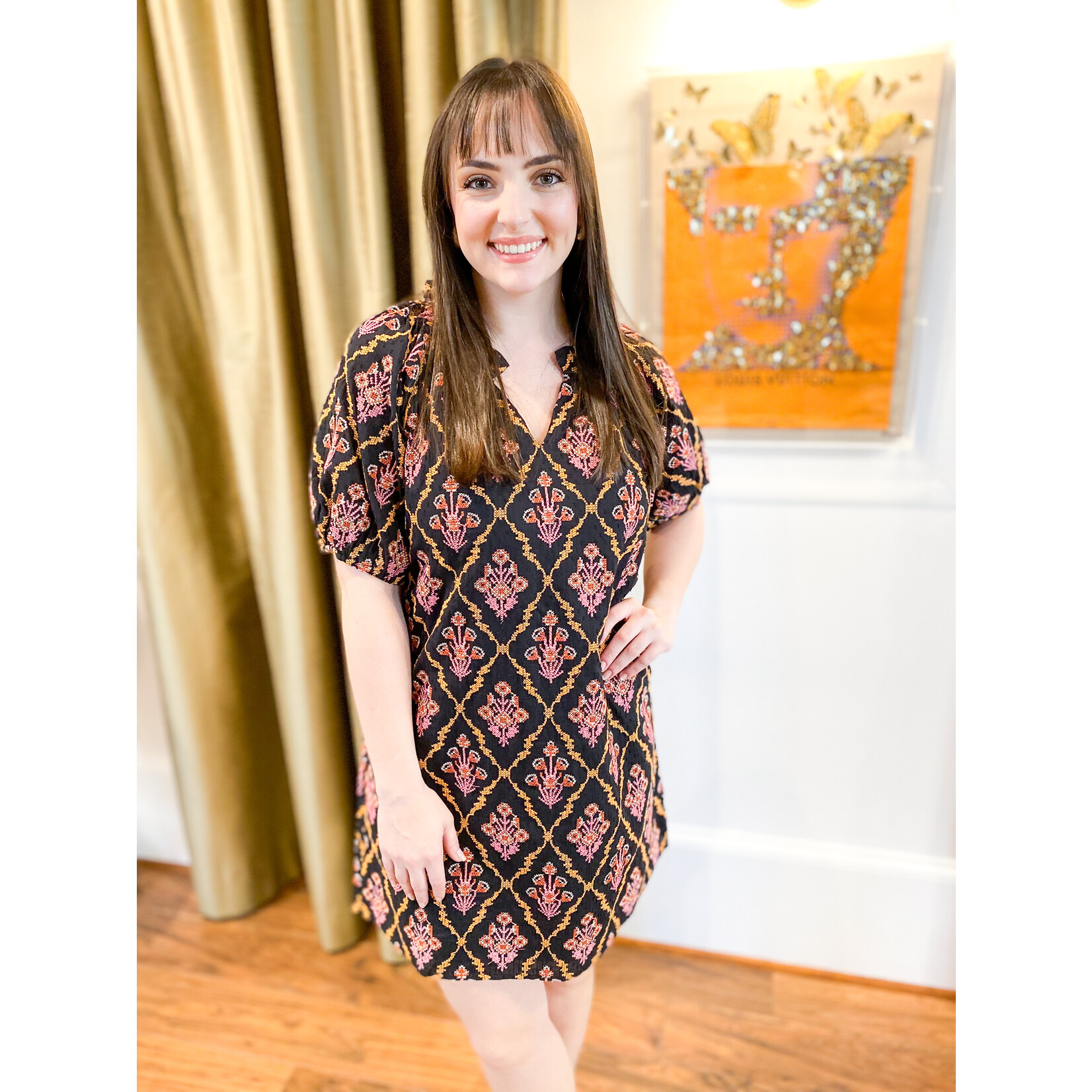 Embroidered Peasant Dress The Fashion of Ruston