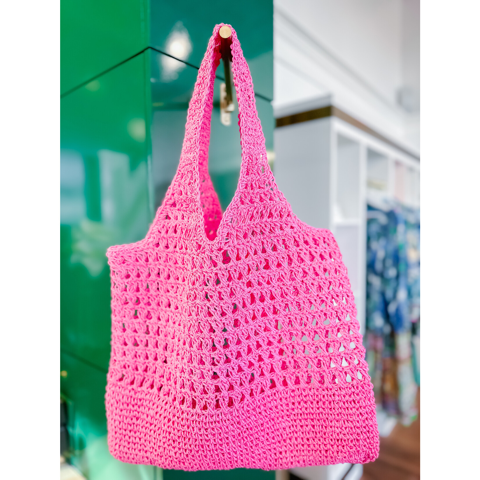 The Fashion Crochet Bag W/Pouch