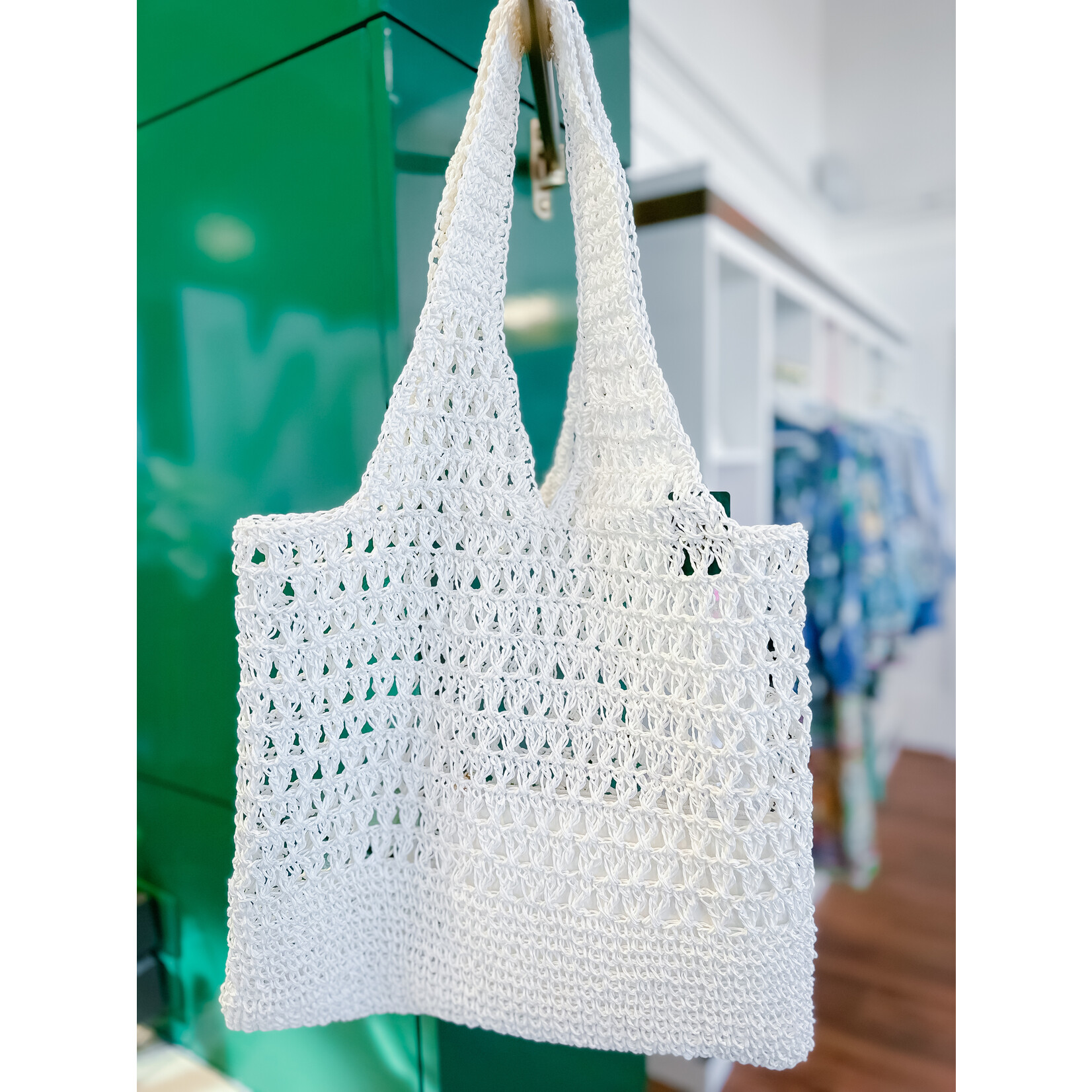 The Fashion Crochet Bag W/Pouch