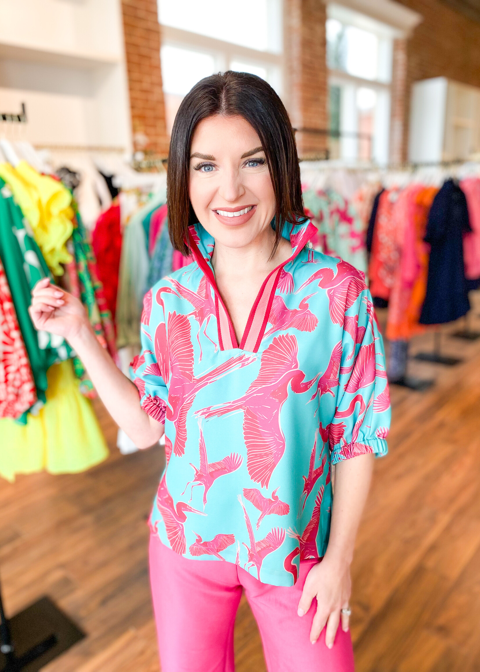 Emily McCarthy Poppy Top