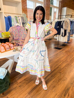 Beulahstyle Tiered Ric Rac Trim Dress