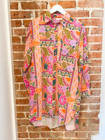 Karlie Toucan Scarf Shirt Dress