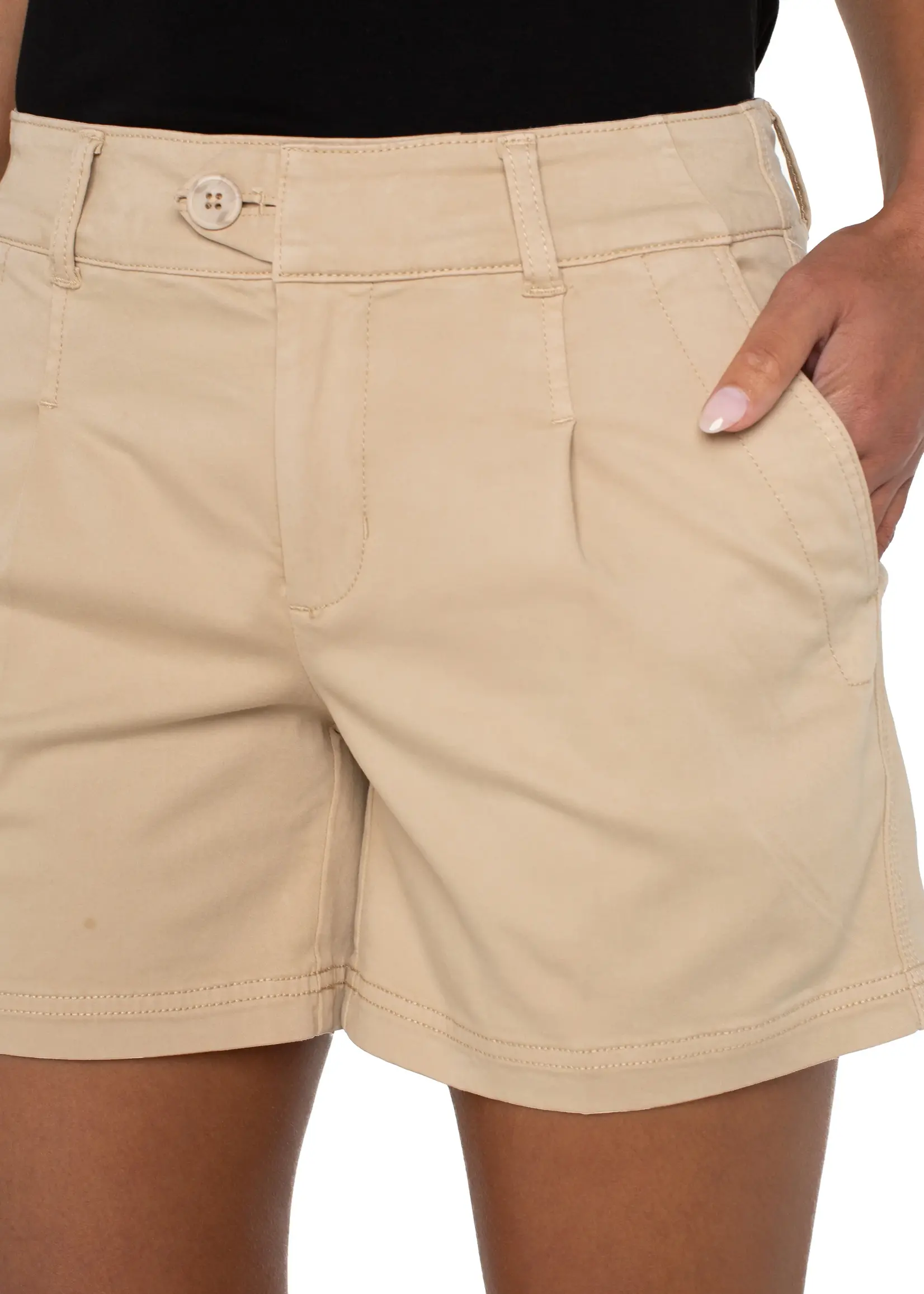 Liverpool Jeans Company Pleated Trouser Short