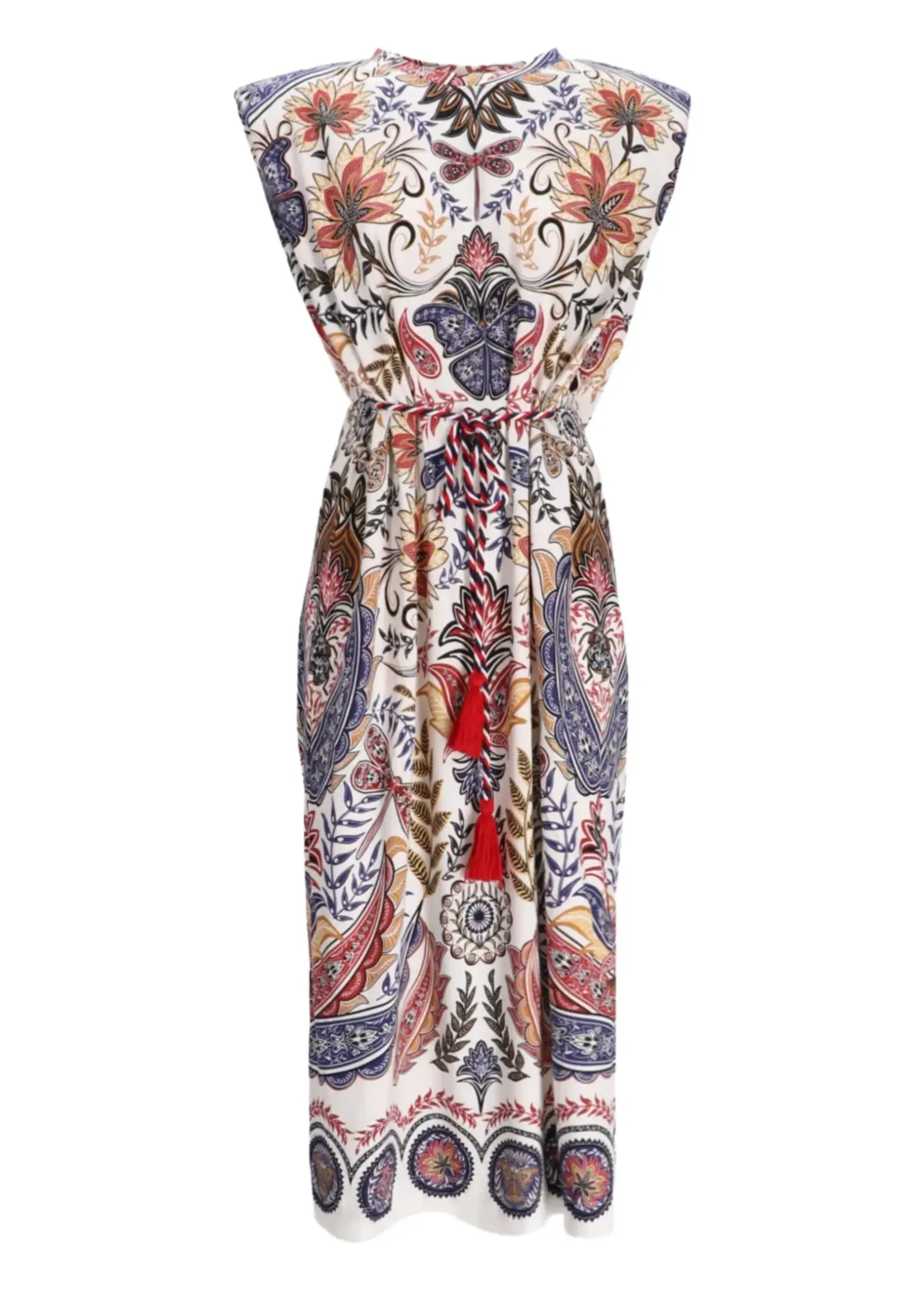 Farm Rio Boho Glam Midi Dress
