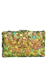 Simitri Iguana Kitsch Clutch