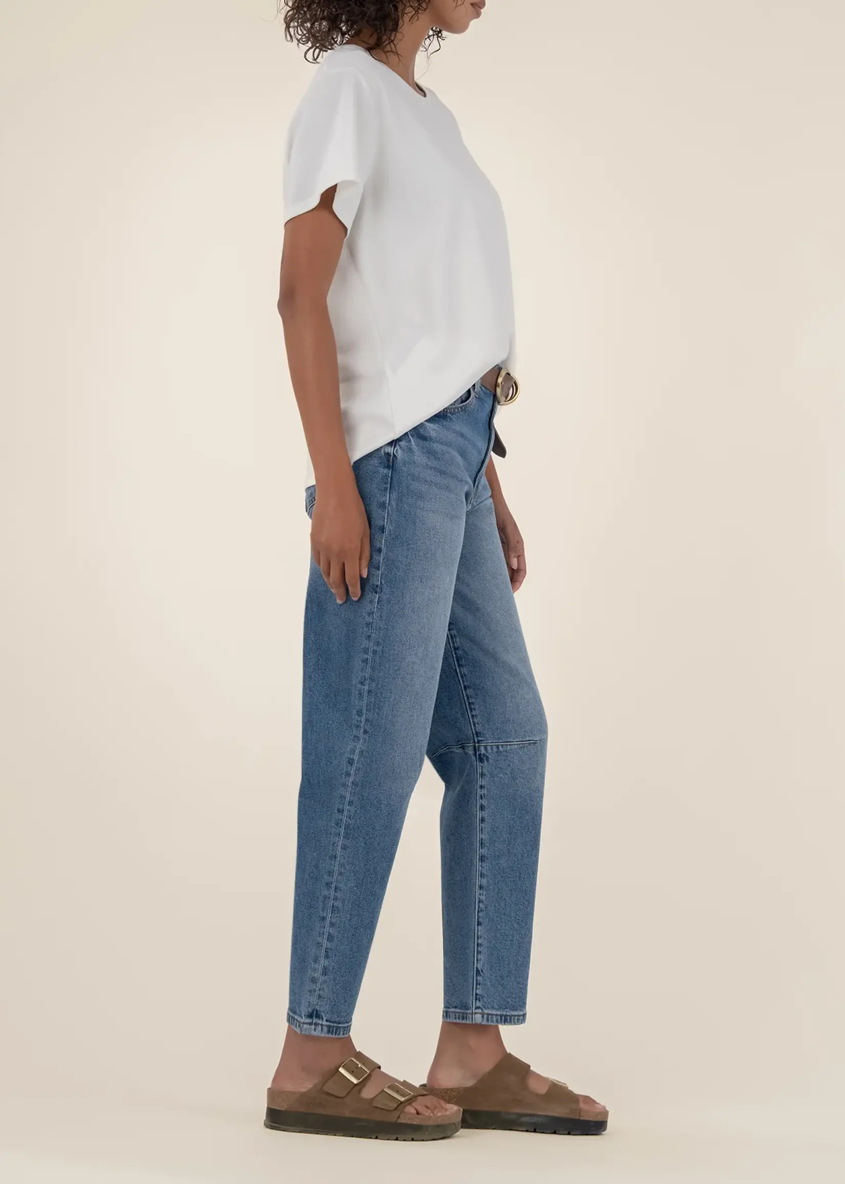 KUT Denim Ashley High Rise Slouchy Barrel