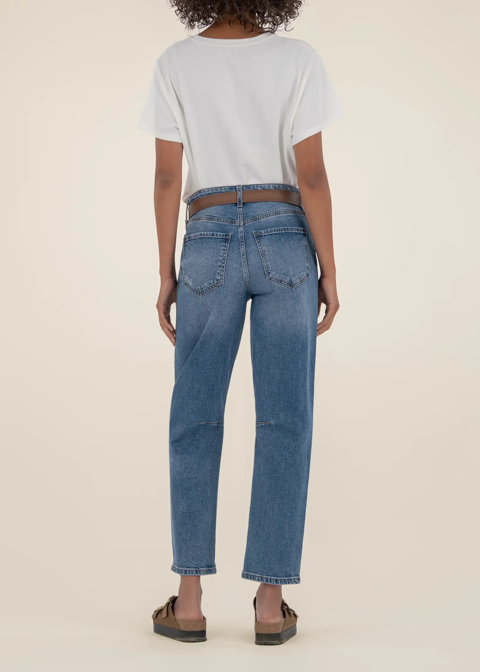 KUT Denim Ashley High Rise Slouchy Barrel
