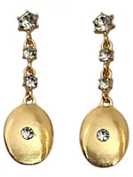 The Sage Vintage Deco Earrings