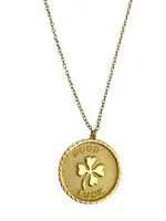 The Sage Vintage Long Fortune Necklace