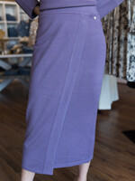 Rino & Pelle Silvo Knitted Wrap Midi Skirt