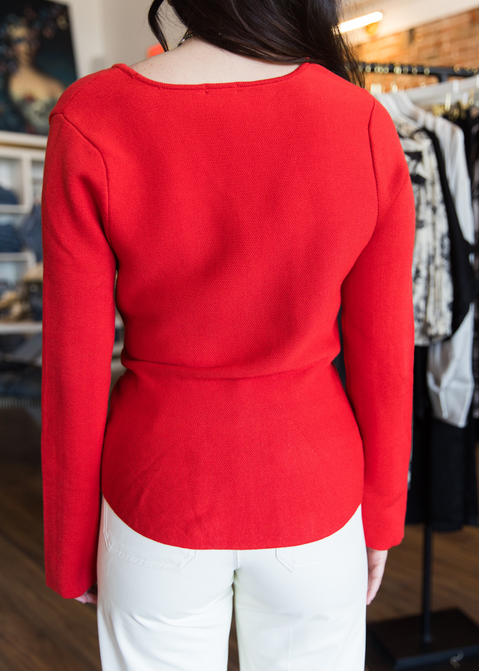 The Fashion Flare Bottom Cardigan